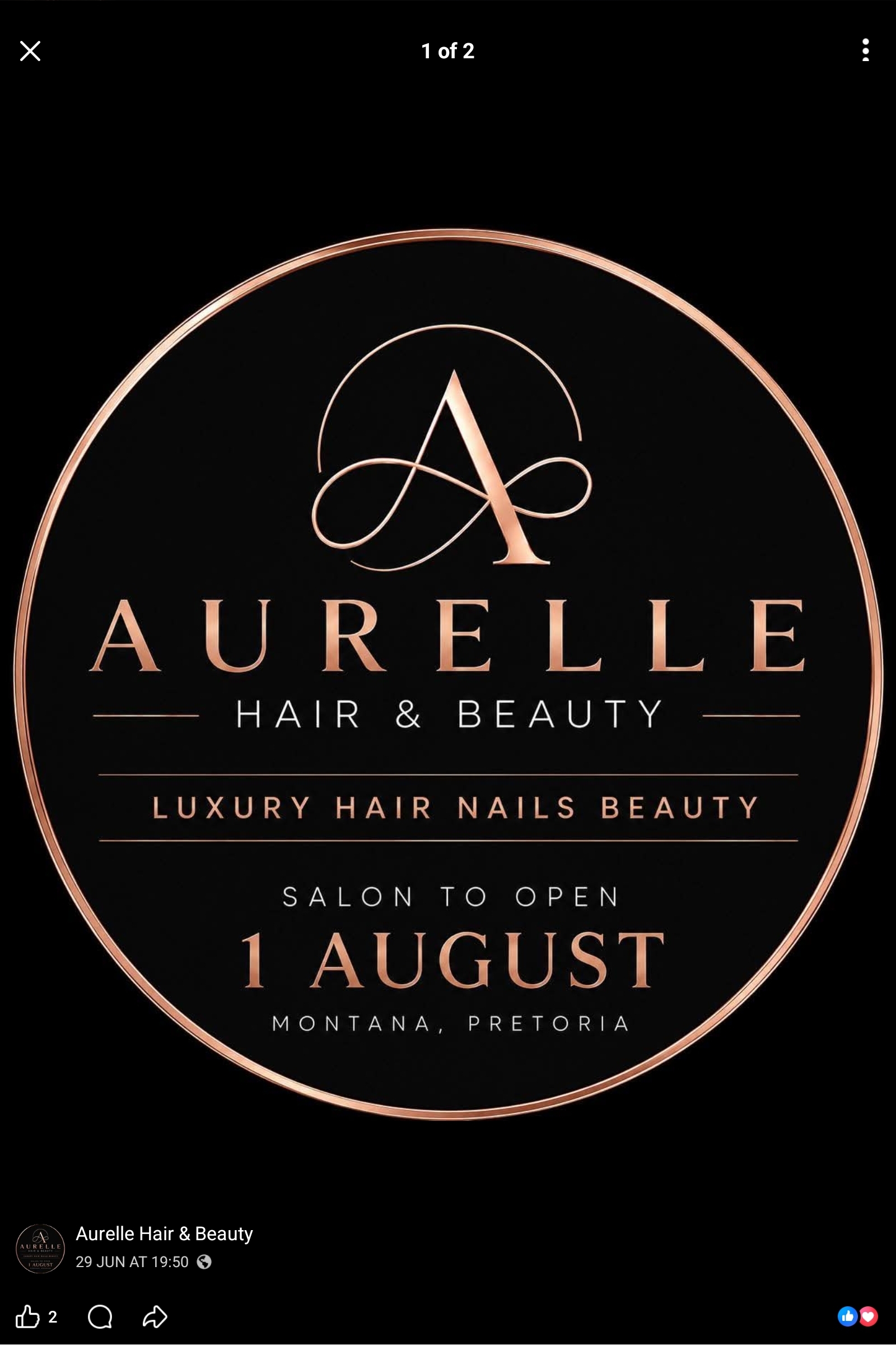 Aurelle Hair & Beauty logo