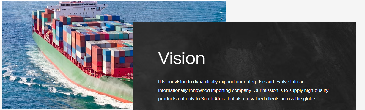 CX Imports (Pty) Ltd banner
