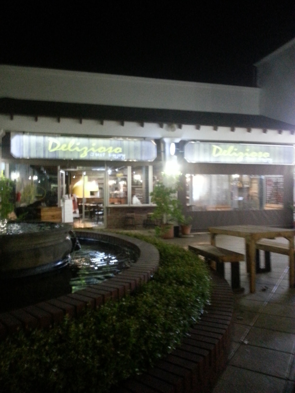 outside