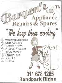 Bergen's Appliance Repairs & Spares