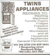 Twin Appliances